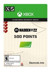 madden nfl 22: 500 madden points - xbox [digital code]