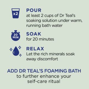 Dr Teal's Pure Epsom Salt, Relax & Relief With Eucalyptus And Spearmint, 3 lb (Pack of 4) (Packaging May Vary)