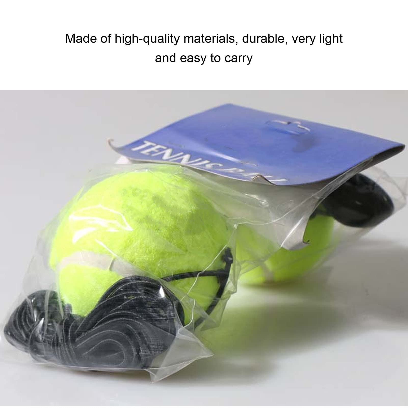 Faceuer Tennis Training Ball, Elastic Practice Tennis Ball Sports Multifunction for Tennis Practice