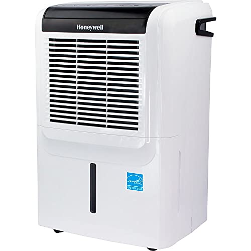 Honeywell 50 Pint Energy Star Dehumidifier with Built-In Drain Pump and 5 Year Warranty