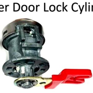 C-42-195 for Select Ford Ignition Switch Lock Cylinder + Three (3) Door Lock Cylinder W/2 Ford Logo Keys