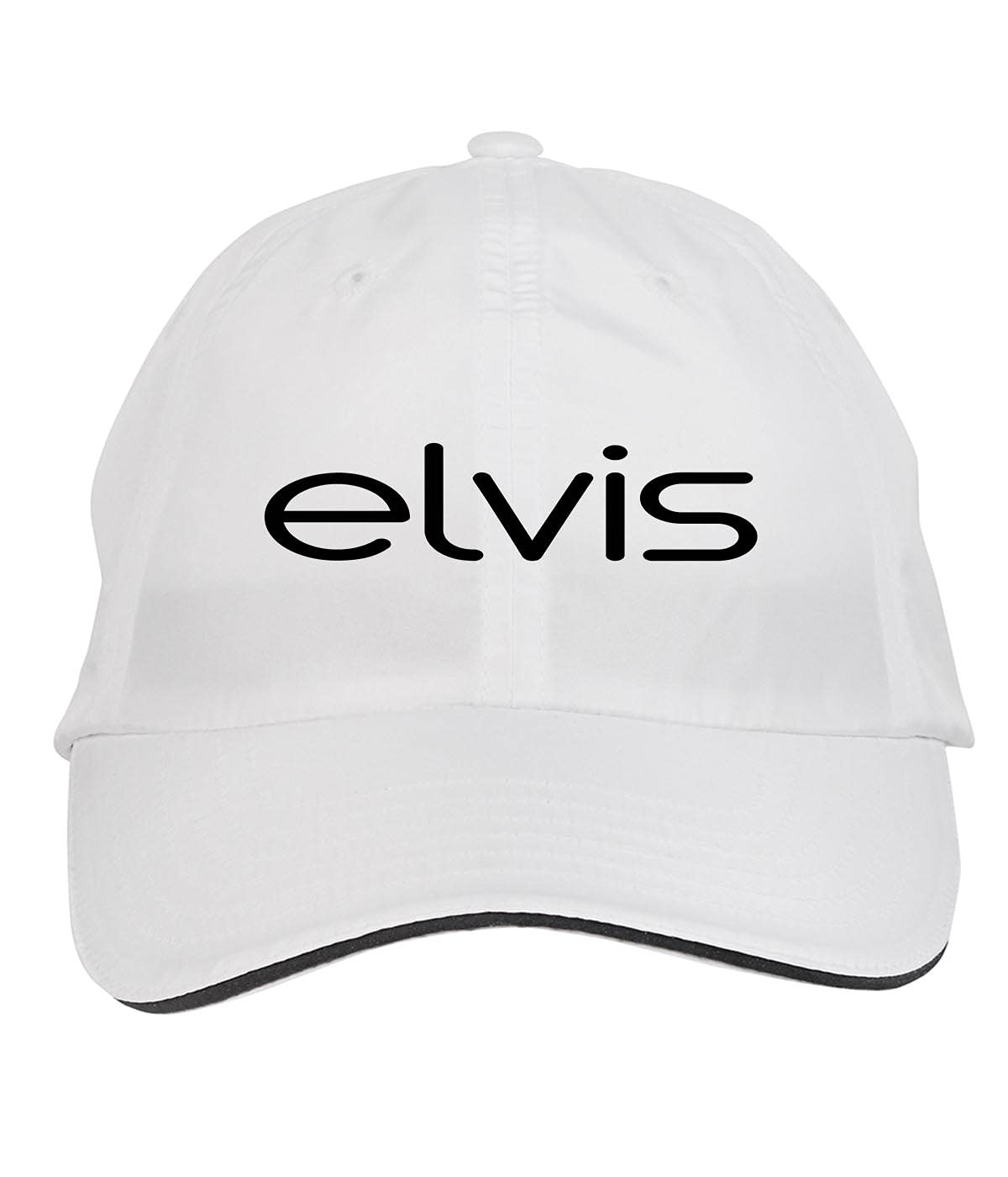 Makoroni - elvis Hat Adjustable Cap, DesZ42 White