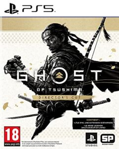 sony ps5 ghost of tsushima director's cut- ps5, black, 10ghocu2