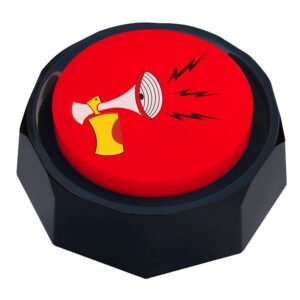 RIBOSY Air Horn Button - DJ Horn Sound Effect - Funny Gag Gifts - Noise Maker - Add Extra Fun to Your Life