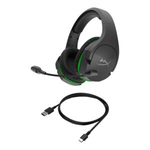 HyperX CloudX Stinger Core – Wireless Gaming Headset, for Xbox Series X|S and Xbox One, Memory foam & Premium Leatherette Ear Cushions, Noise-Cancelling,Black