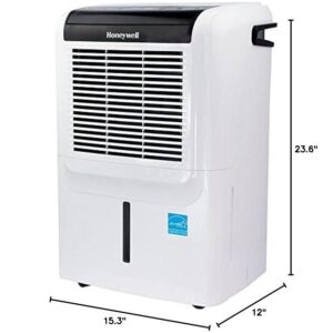 Honeywell 50 Pint Energy Star Dehumidifier with Built-In Drain Pump and 5 Year Warranty