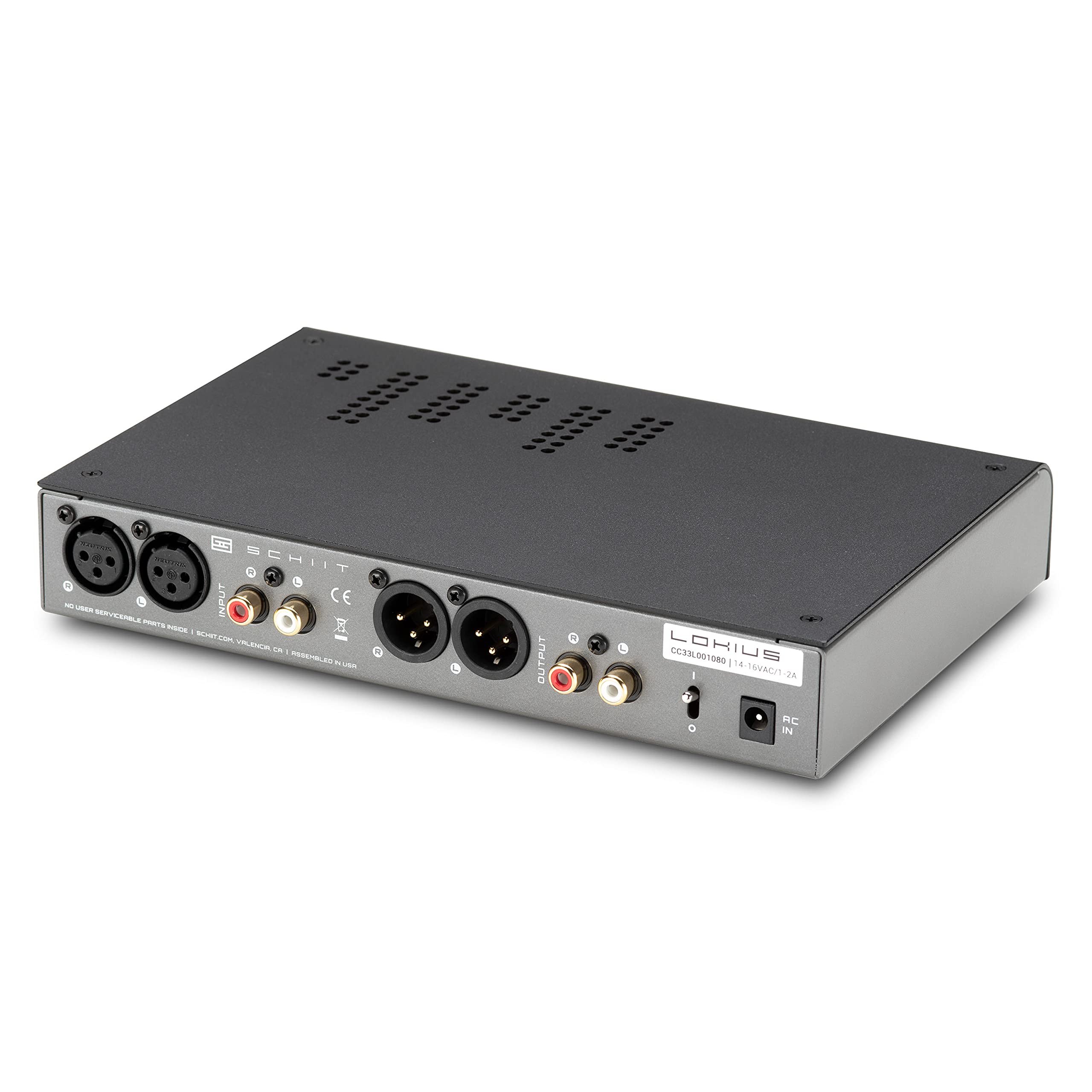 Schiit Lokius 6-Band Balanced Tone Control Equalizer (Black)