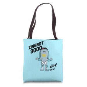 big brother zingbot 3000 tote bag