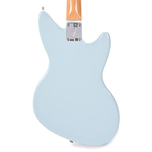 Fender Kurt Cobain Jag-Stang Electric Guitar, with 2-Year Warranty, Sonic Blue, Rosewood Fingerboard, Left-Handed