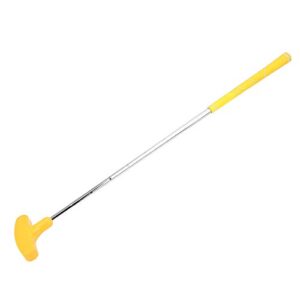 01 Junior Golf Putter, Kids Two Way Golf Putter, Flexible Lightweight Golf Training Beginners Golf Practicing for Kids(Yellow)