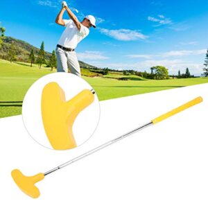 01 Junior Golf Putter, Kids Two Way Golf Putter, Flexible Lightweight Golf Training Beginners Golf Practicing for Kids(Yellow)