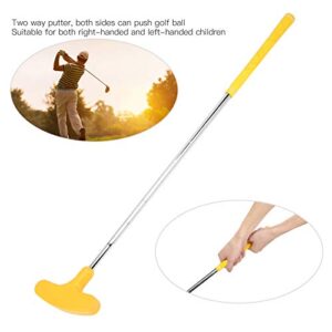 01 Junior Golf Putter, Kids Two Way Golf Putter, Flexible Lightweight Golf Training Beginners Golf Practicing for Kids(Yellow)