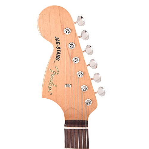 Fender Kurt Cobain Jag-Stang Electric Guitar, with 2-Year Warranty, Sonic Blue, Rosewood Fingerboard, Left-Handed