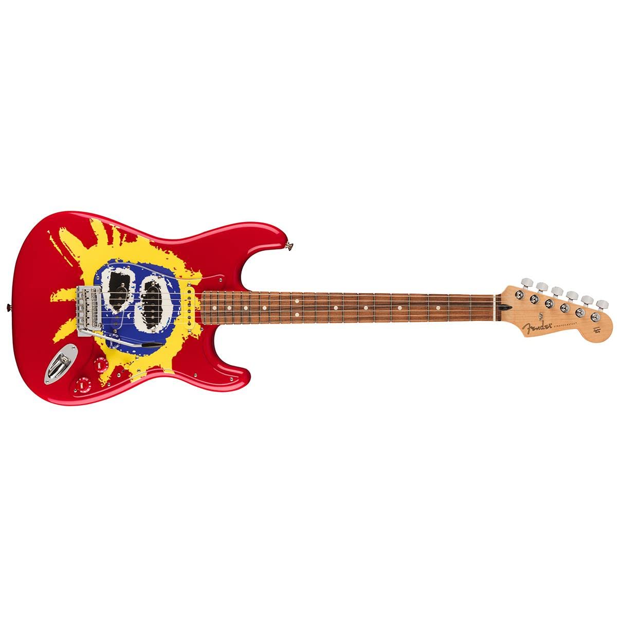 Fender 30th Anniversary Screamadelica Stratocaster Electric Guitar, with 2-Year Warranty, Pau Ferro Fingerboard