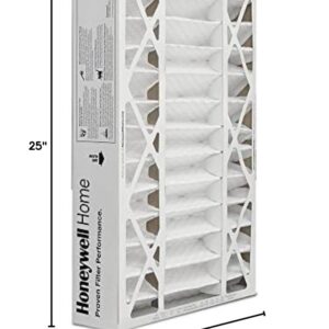 Honeywell Home 16x25x4 MERV 8, AC Furnace Air Filter, 1 PACK (CF408F1625-1PKAM)(Actual Dimensions: 15.63 x 24.75 x 4.38 in.) 1 Filter