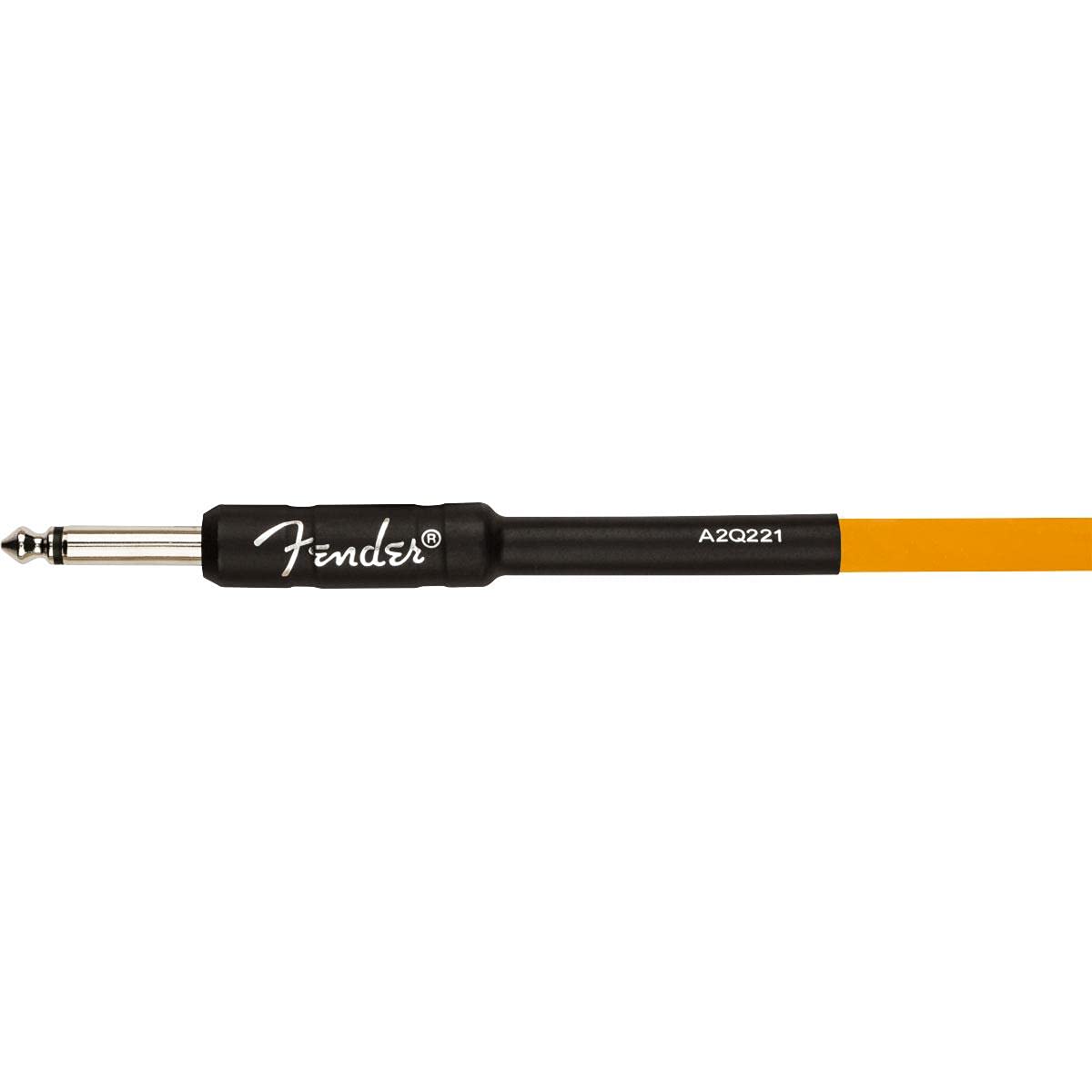 Fender 0990810113 Professional Series Glow in the Dark Orange Instrument Cable - 10 Feet