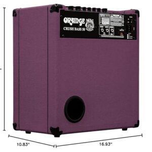 Orange Glenn Hughes Crush Bass 50 1x12 inch 50 Watts