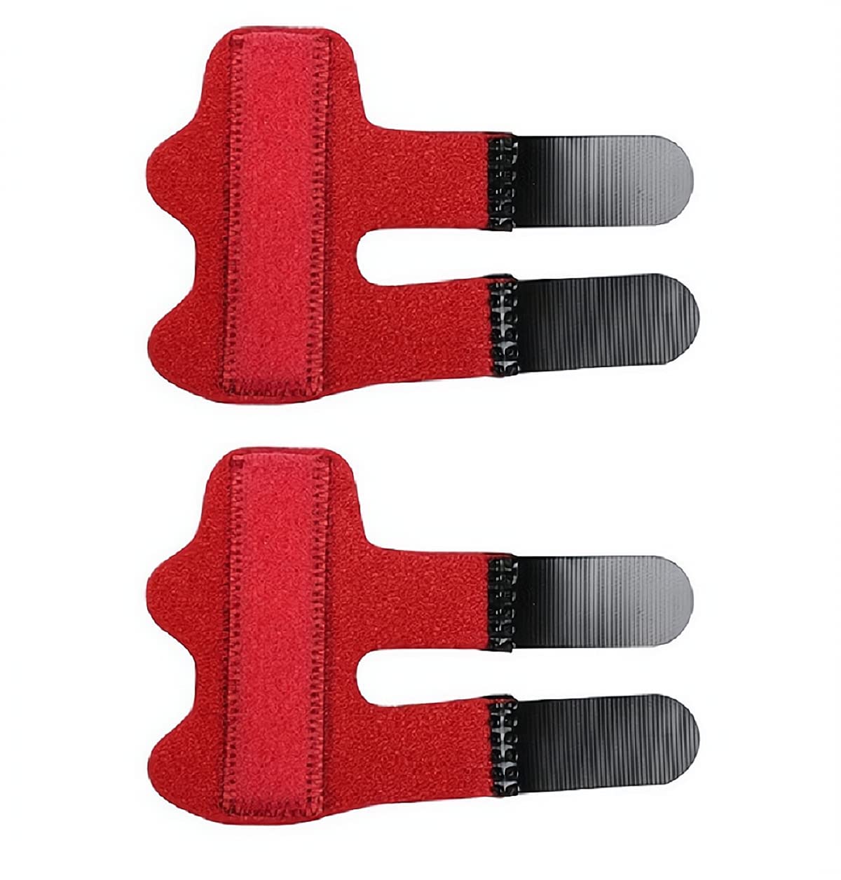 Finger splint , Trigger Finger Splint , Arthritis ​Injuries Splints Straightenin , Stabilize Arthritis Sprains , Adjustable Fixing Finger Fractures Splints, Finger Trigger Knuckle Protect 2 PCS(red)