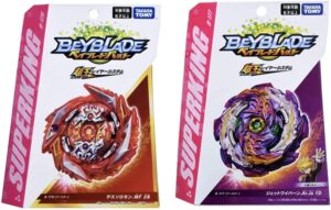 takara tomy beyblade burst super king b-179 death solomon.mf 2b + b-177 jet wyvern .ar.js 1d booster pack ＋b-147 (japan import shipping from tokyo)