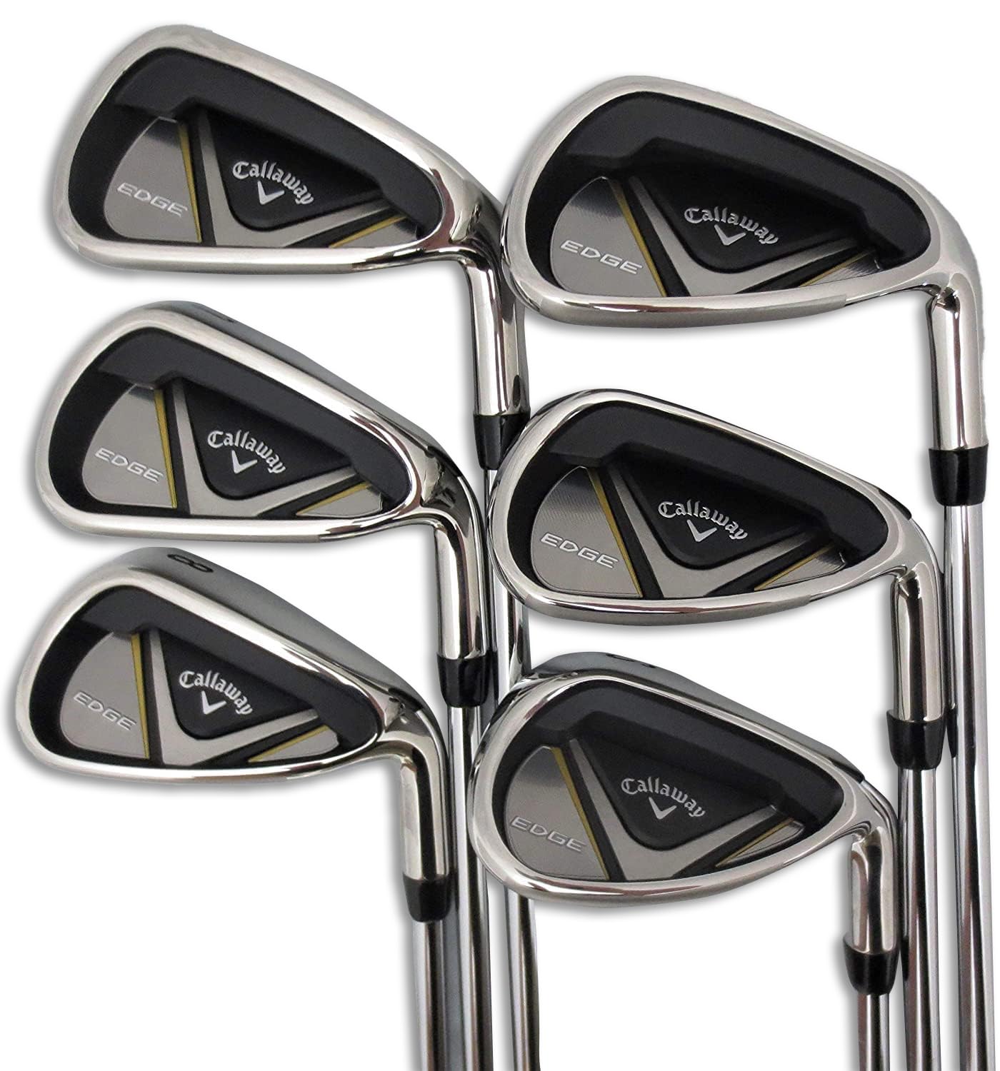 Callaway Mens Left Hand Golf Club Set Regular Flex Complete Driver, Fairway Wood, Hybrid, Irons, Putter, Stand Bag LH Lefty