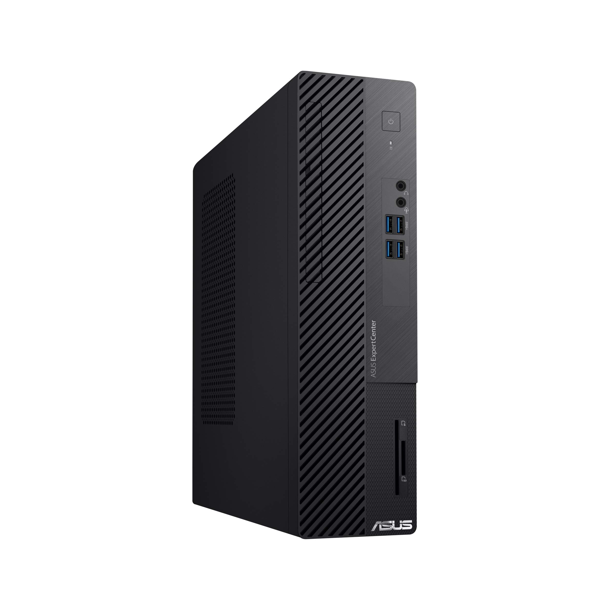 ASUS ExpertCenter D500SC Small Form Factor Desktop PC, Intel Core i5-11400, 16GB DDR4 RAM, 256GB PCIe SSD + 1TB HDD, TPM, Windows 10 Home, Black, D500SC-AB504