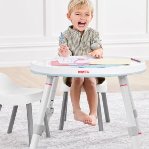 Skip Hop Baby 3-in-1 Grow with Me Set with Activity Center & Toddler Chairs, Silver Lining Cloud