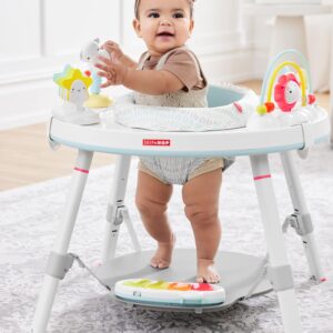 Skip Hop Baby 3-in-1 Grow with Me Set with Activity Center & Toddler Chairs, Silver Lining Cloud