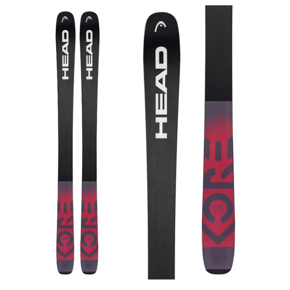 HEAD Unisex Kore 99 Graphene Lightweight High-Performance All-Mountain Freeride Skis - Bindings Not Included, 191 cm