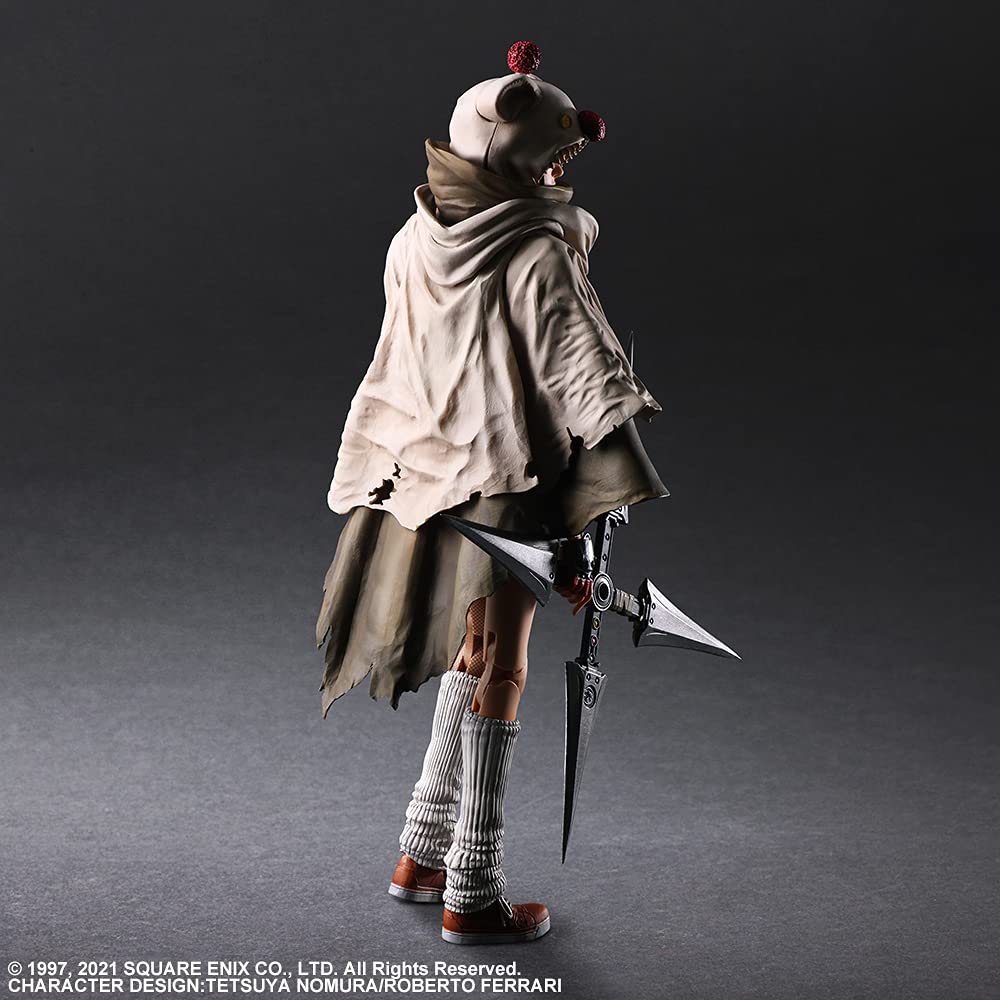 Square Enix Final Fantasy VII Remake Intergrade: Yuffie Play Arts Kai Action Figure W 4.57" x D 2.64" x H 10.08"