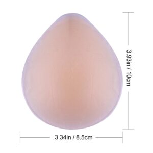 KESYOO 3Pcs Concealer Preventer Waterproof Private Silicone Pad Cover for Women Swimming Sticker Reusable Breast Underwear Pasties