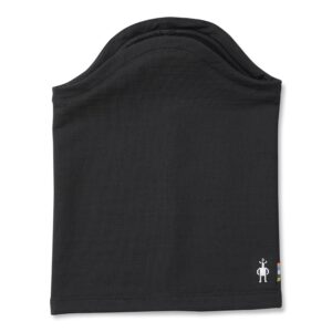 Smartwool Active Merino Fleece Neck Gaiter | Merino Wool Neck Warmer For Men and Women, Black, One Size