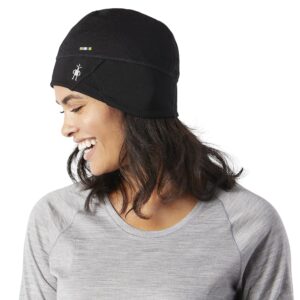 Smartwool Women's Active Merino Fleece Ponytail Beanie, Black, One Size