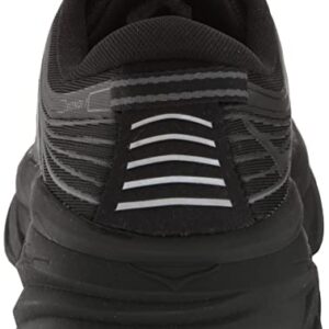 HOKA ONE ONE Bondi 7 Mens Shoes Size 10.5, Color: Black/Black