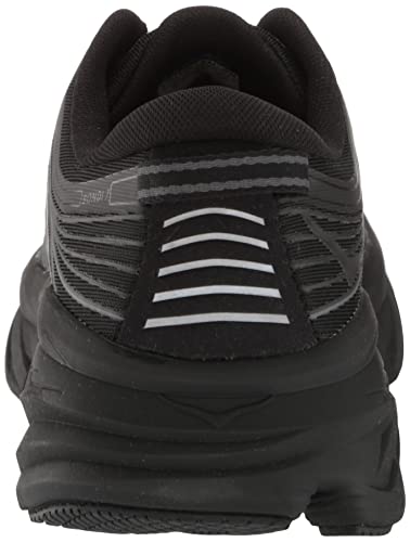 HOKA ONE ONE Bondi 7 Mens Shoes Size 10.5, Color: Black/Black