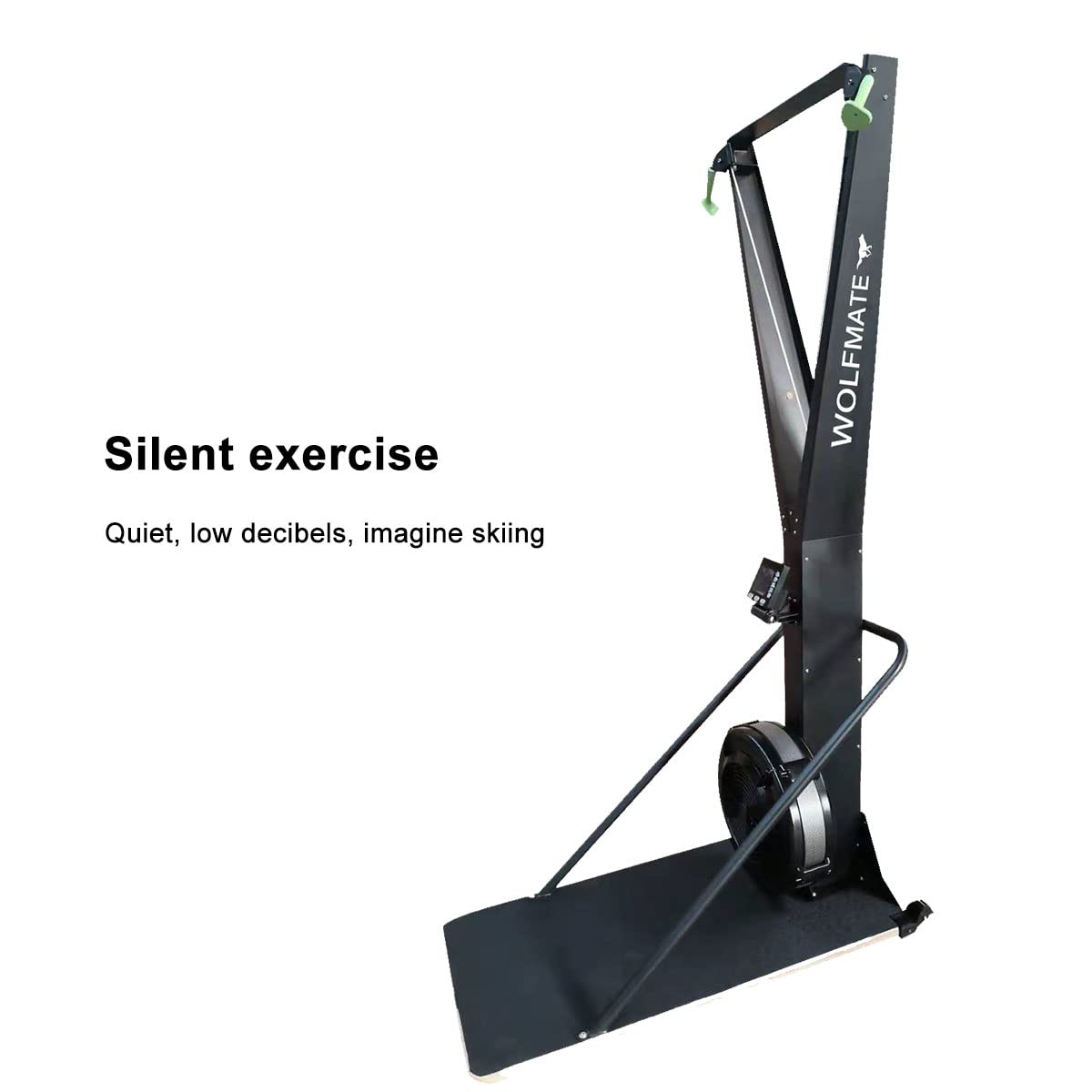 WOLFMATE Ski Exercise Machine Indoor Exercise Machine Ski Equipment Indoor Aerobic Wind Resistance Machine (MND-X005)