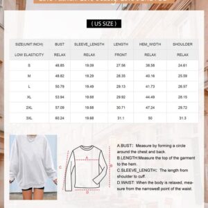 Dokotoo Womens Ladies Plus Size Cotton Basic Oversized Crewneck Long Tunic Sweatshirts for Women Long Sleeve Comfy Cozy Winter Fleece Pullover 2023 Fall Tops Casual Loose Fit Tees Shirts White M