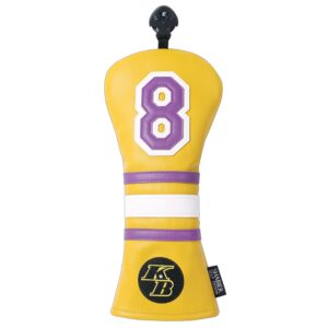 SHABIER Golf Sports Style Golf Wood Club Headcover Driver Cover for Taylormade M5 M6 Driver (No8 Fairway Cover)