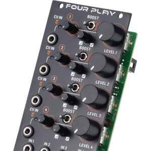 Behringer FOUR PLAY Quad Voltage Controlled Amplifiers and Mixer Module for Eurorack