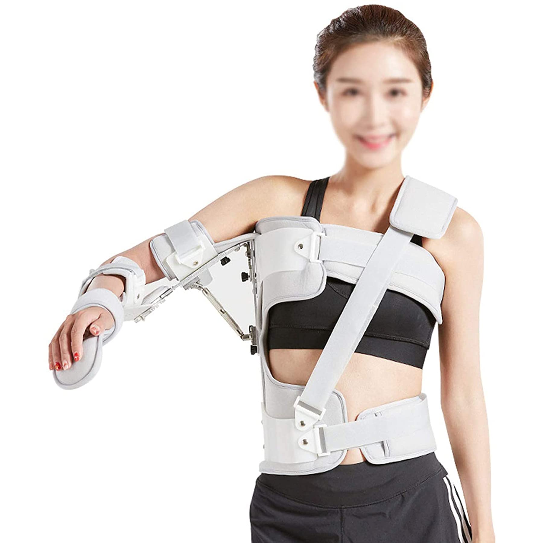 WILLQ Medical Arm Sling Shoulder Immobilizer Lightweight Breathable for Rotator Cuff Surgery Broken Arm for Shoulder Injury Surgery Dislocated Adjustable Arm Shoulder Rotator Cuff Support