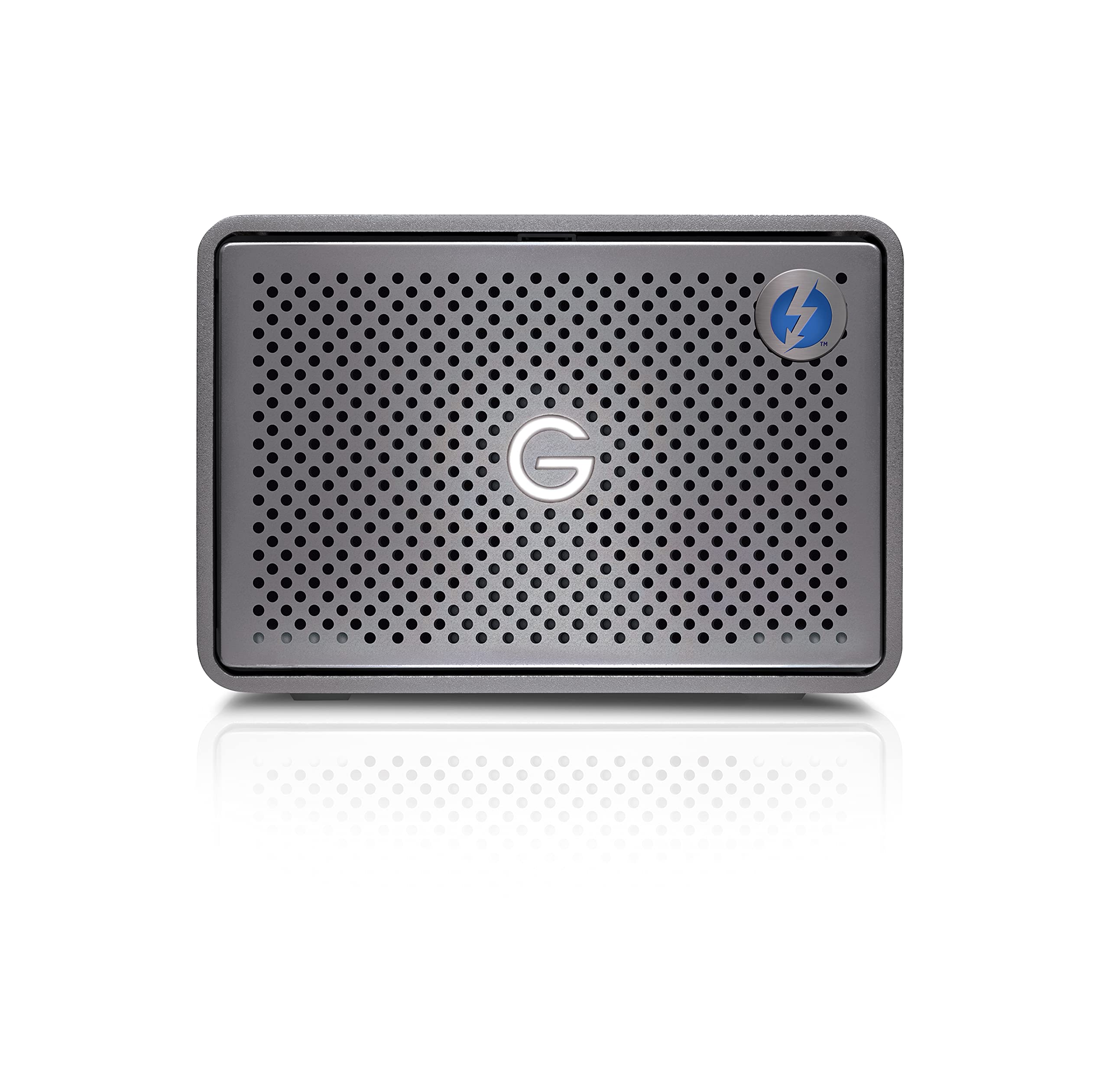 SanDisk Professional 12TB G-RAID 2 - Enterprise-Class 2-Bay Desktop Drive, 7200RPM Ultrastar drive inside, Thunderbolt 3, USB-C, HDMI Port, Hardware RAID - SDPH62H-012T-NBAAD