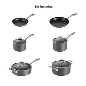 Tramontina Cookware Set Hard Anodized 10-Piece, 80123/006DS