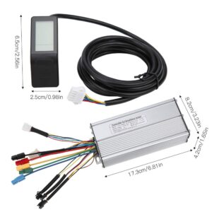 EVTSCAN E-Bike 36V/48V 30A Brushless Controller Electric Bike KT LCD4 Display Screen Kit Normal Connector