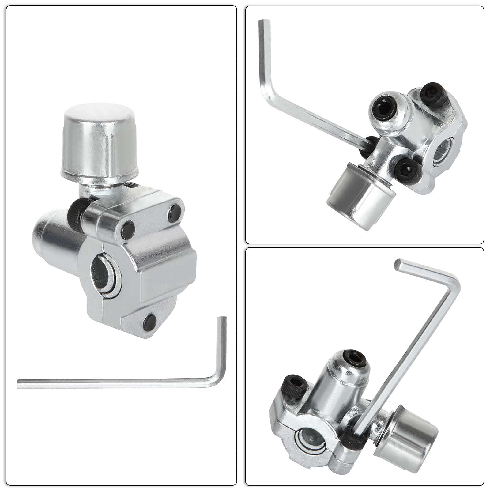 6PCS Bullet Piercing Valve Line Tap Valve Kits Adjustable Valve 1/4 5/16 3/8 Inch Outside Diameter Pipes, Replace for AP4502525, BPV31D, GPV14, GPV31, GPV38, GPV56, MPV31