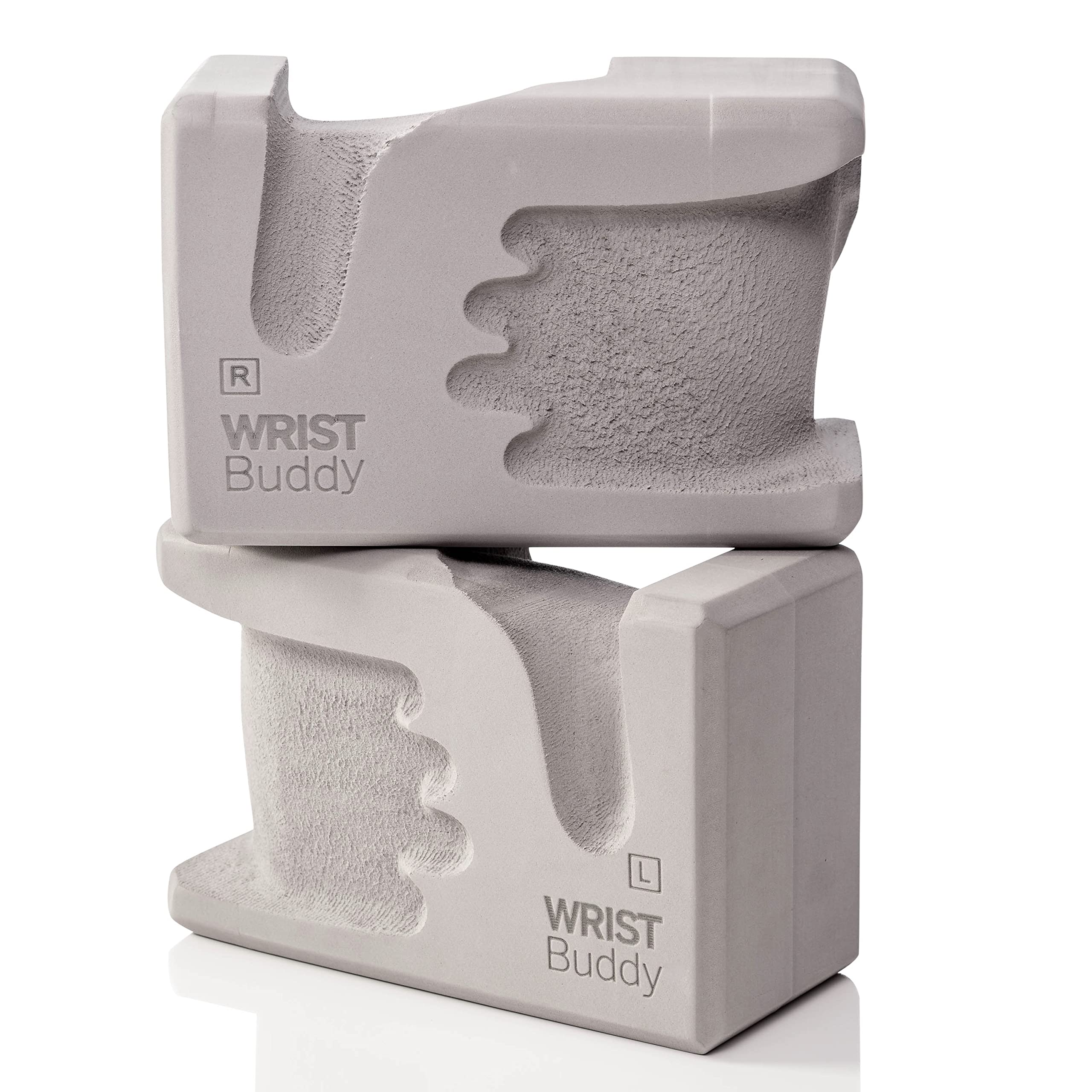 WRIST BUDDY® Yoga Blocks | Engineered to Reduce Wrist Pain, Enhance Wrist Comfort and Grip Strength on the Blocks | Best Performance Block | EVA Foam Blocks Yoga Accessories Set | Great Summer Gifts