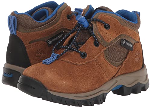 Timberland Kids Toddler Mt. Maddsen TimberDry Waterproof Hiking Boot, Medium Brown Suede, 5 US Unisex