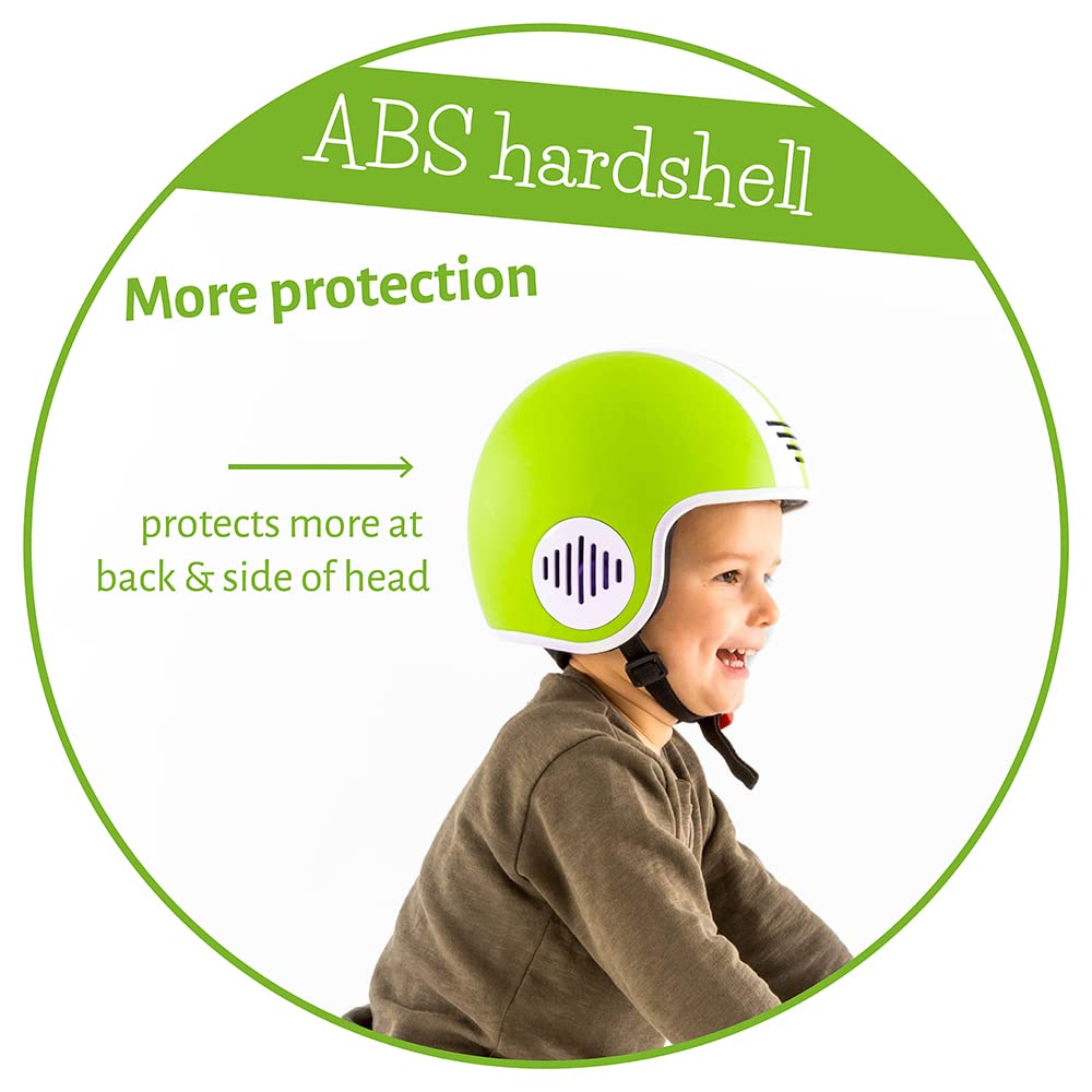 Chillafish Bobbi ABS Children's Multi-Sport Helmet, Bike, Ski, Skateboard, Scooter, Small, Lime