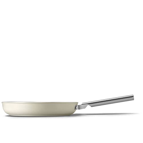 Smeg Cookware 12-Inch Cream Frypan