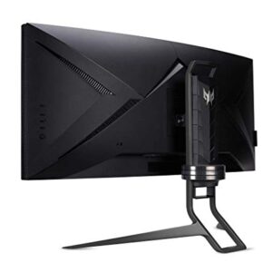 Acer Predator X34 Sbmiiphzx 34" 1900R Curved UWQHD (3440 x 1440) IPS Gaming Monitor | NVIDIA G-SYNC | NVIDIA Reflex Latency | Up to 180Hz | Up to 0.5ms | DCI-P3 98% | 400nit | DP & 2 x HDMI 2.0,Black