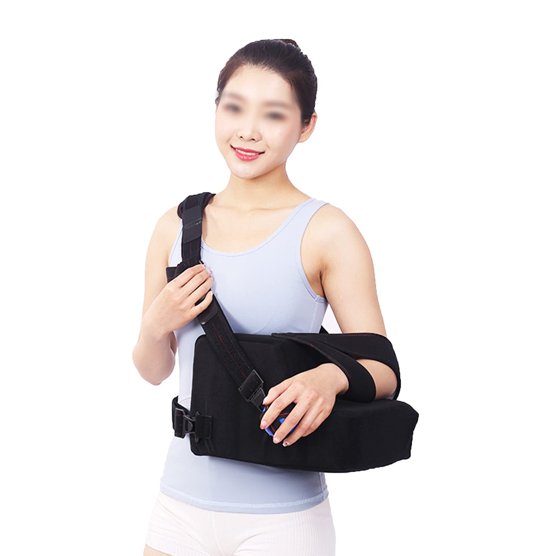 Shoulder Immobilizer Torn Rotator Cuff Sublexion Surgery Dislocated Available Immobilizer for Broken Arm Wrist Elbow Shoulder Injury for Injury Support ​for Women and Men,Left