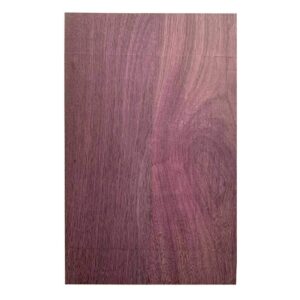 Exotic Wood Zone | Purpleheart Electric/Bass Musical Guitar Body Blanks | Luither Tonewood Suppliers | 21" x 14" x 2" - Glued Unplaned (3 Pcs)